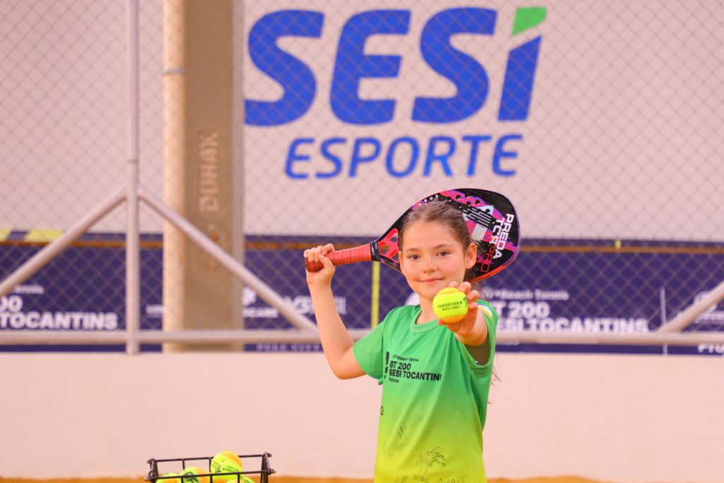 Últimos dias para se inscrever no Torneio de Beach Tennis Kids do SESI