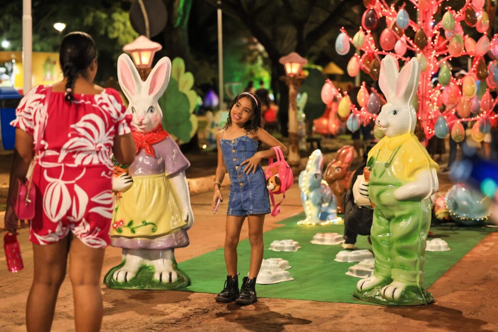 Encanto e alegria marcam segundo dia da Páscoa dos Sonhos 2026 no Parque Cesamar