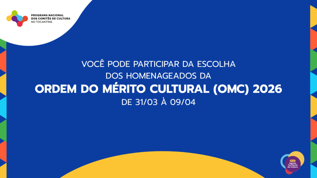 Público pode sugerir homenageados para a Ordem de Mérito Cultural