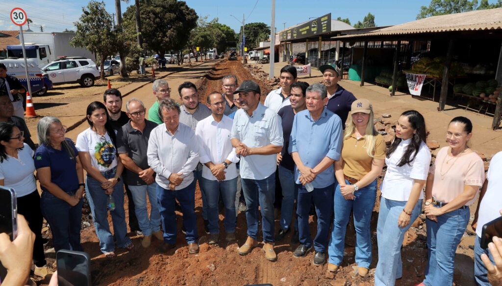 Governador Wanderlei Barbosa vistoria obras e anuncia melhorias para Miracema e Miranorte