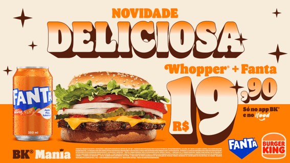 “Eu amo Fanta Laranja!”: Burger King lança campanha divertida com o ator Kel