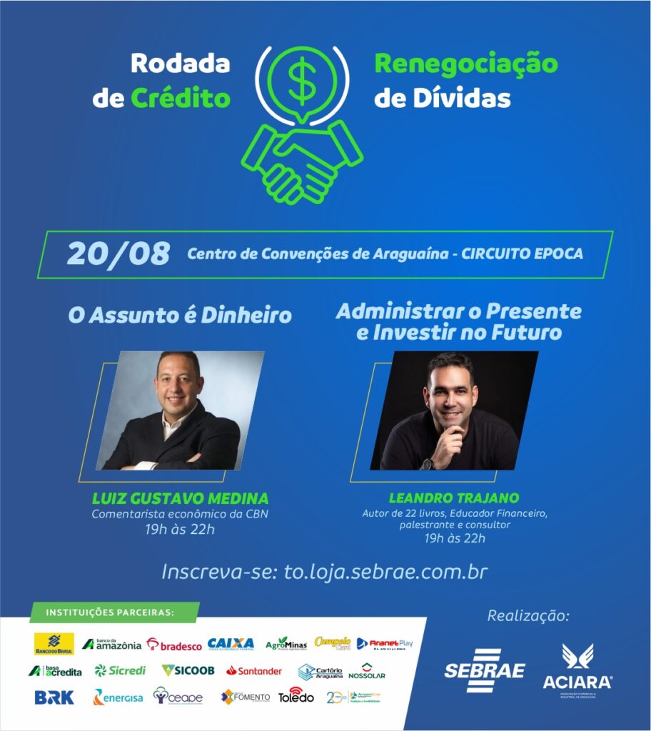 Empreendedores têm acesso a crédito e renegociação de dívidas em Araguaína