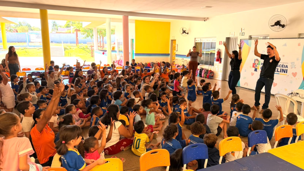 Projeto de Libras fortalece inclusão e comunicação no Cmei Juscéia Garbelini