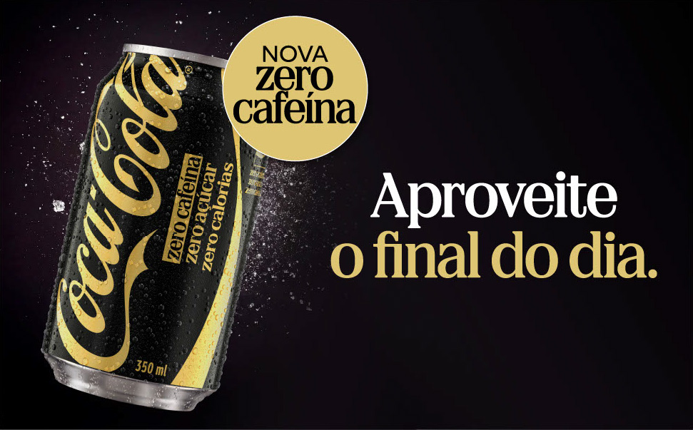 Coca-Cola lança versão Zero Cafeína Zero Açúcar para consumo em ocasiões noturnas