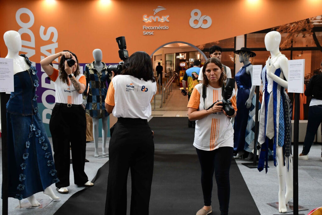 Senac Abrindo Portas apresenta trabalhos de alunos no Capim Dourado Shopping